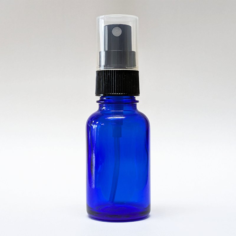 画像1: スプレーボトル 30mL（コバルトカラー、スプレーノズル付き） (1)