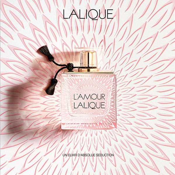 LALIQUE lalique 香水　アムール　ミニボトル 2羽鳩 セット